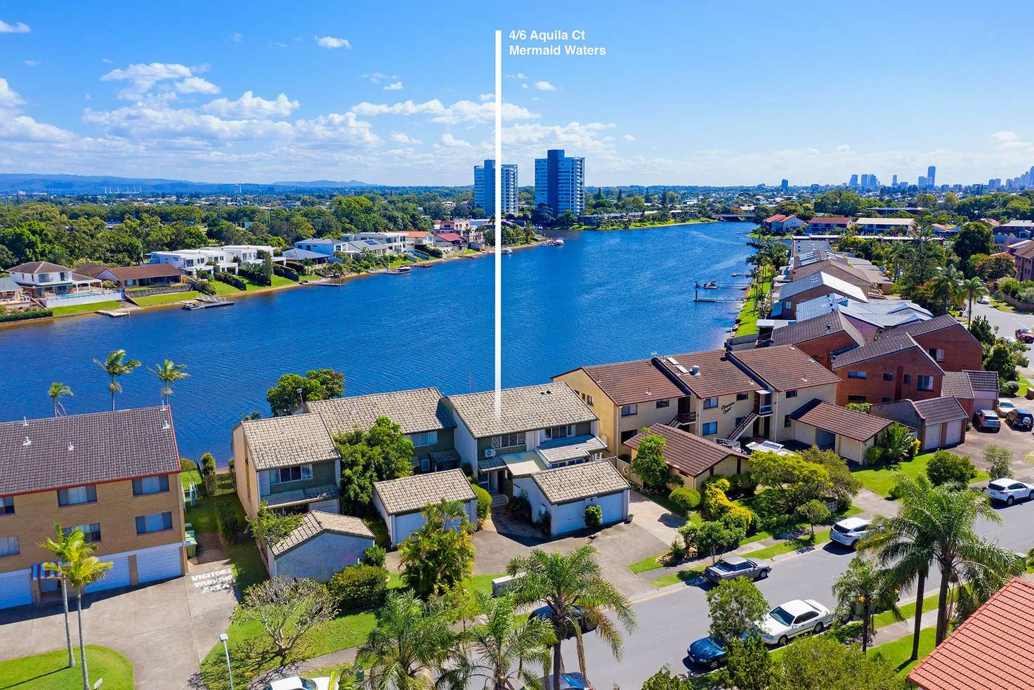 Main view of Homely townhouse listing, 4/6 Aquila Court, Mermaid Waters QLD 4218