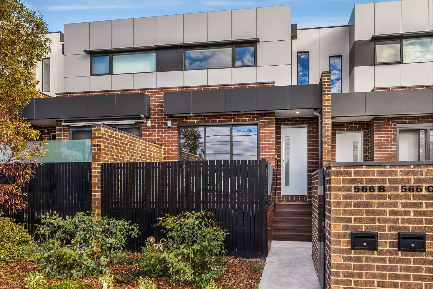 Main view of Homely townhouse listing, 566B Moreland Road, Brunswick West VIC 3055