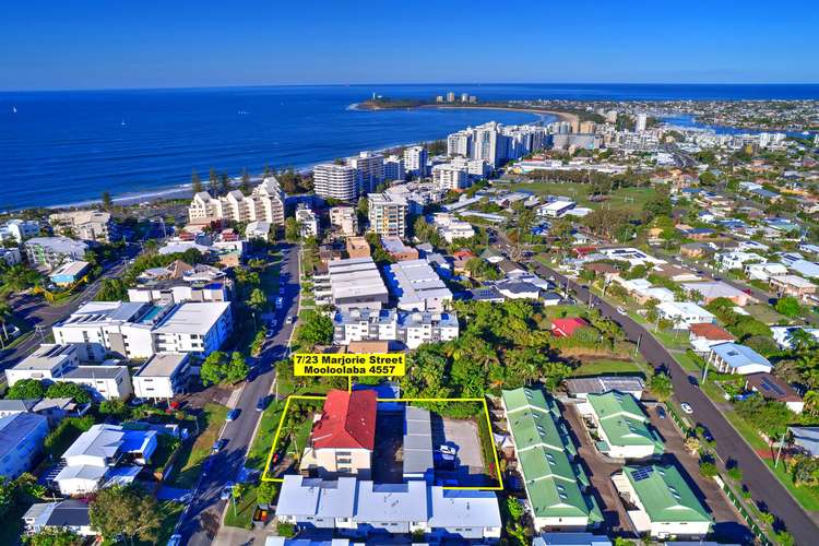 Main view of Homely unit listing, 7/23 Marjorie Street, Mooloolaba QLD 4557