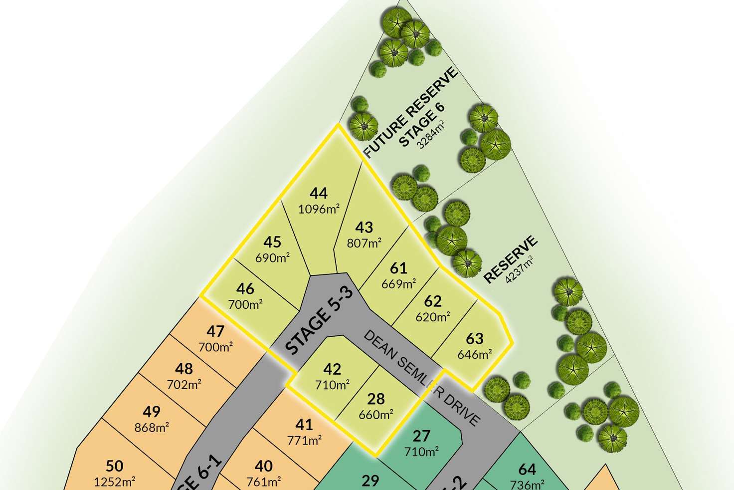 Main view of Homely residentialLand listing, Lot 46 Dean Semler Drive, Renmark SA 5341