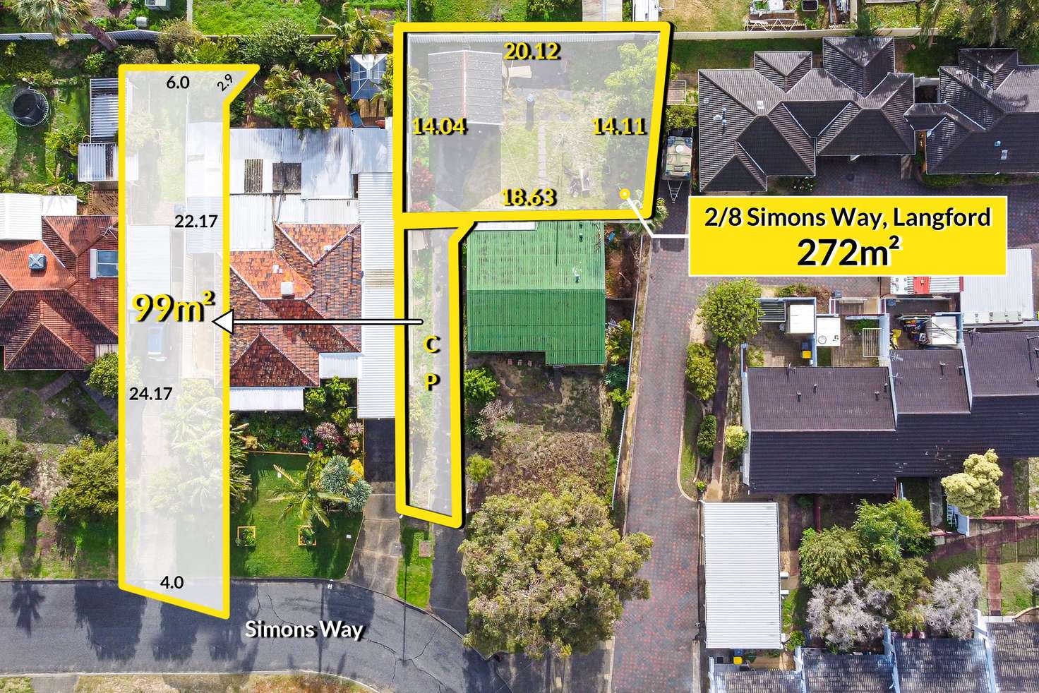 Main view of Homely residentialLand listing, 2, Prop Lot, 8 Simons Way, Langford WA 6147