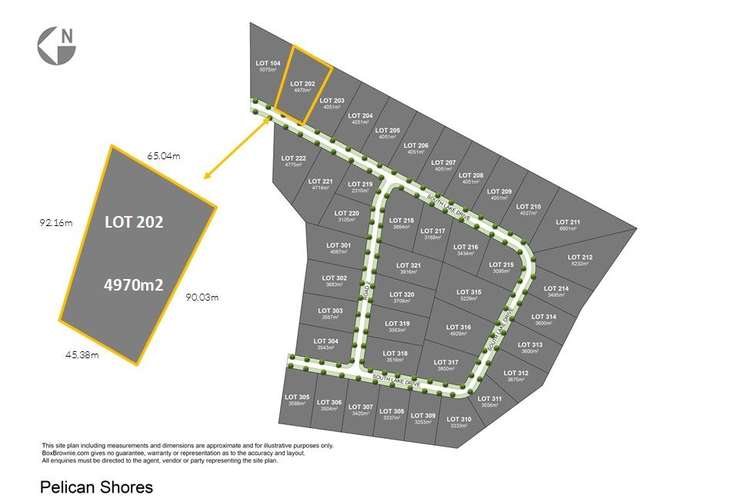 Main view of Homely residentialLand listing, LOT 202 South Lake Drive, Lake Wyangan NSW 2680