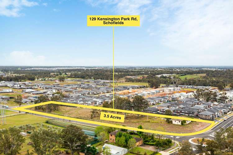 Second view of Homely residentialLand listing, 129 Kensington Park Road, Riverstone NSW 2765