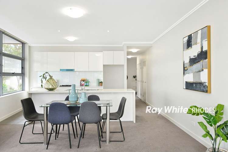 Main view of Homely apartment listing, A405/40 Shoreline Drive, Rhodes NSW 2138