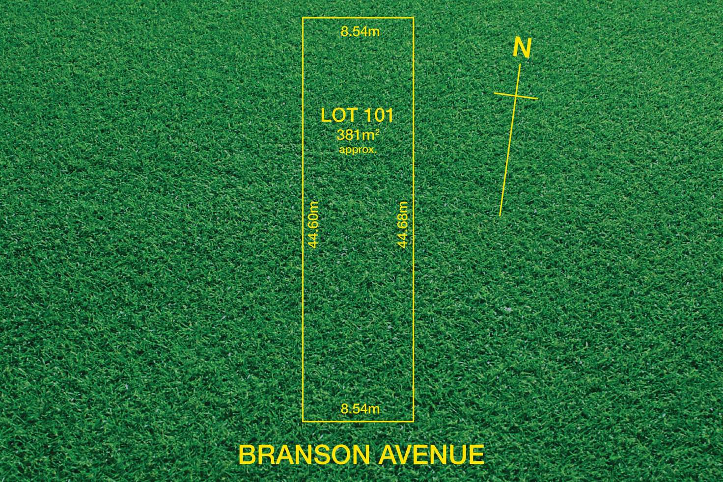 Main view of Homely residentialLand listing, LOT 101, 10 Branson Avenue, Clearview SA 5085