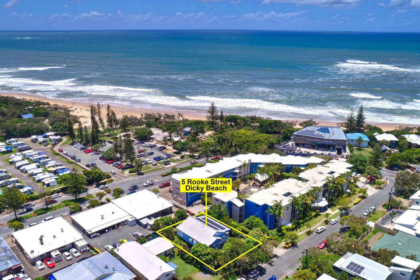 Main view of Homely other listing, 5 Rooke Street, Dicky Beach QLD 4551