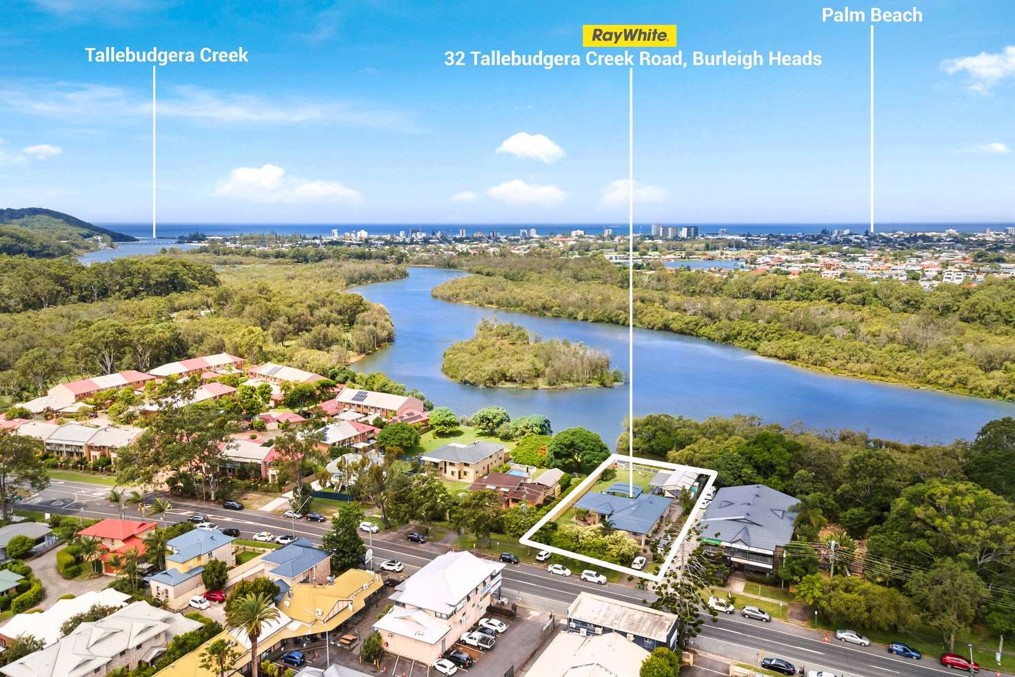 Main view of Homely house listing, 32 Tallebudgera Creek Road, Burleigh Heads QLD 4220