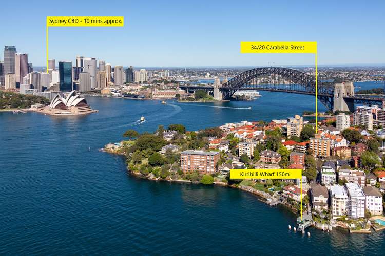 Second view of Homely studio listing, 34/20 Carabella Street, Kirribilli NSW 2061