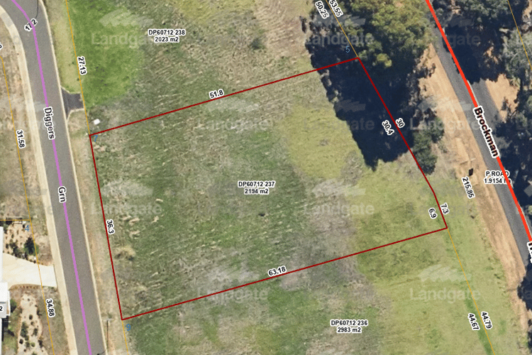 Second view of Homely residentialLand listing, 7 Diggers Green, Nannup WA 6275