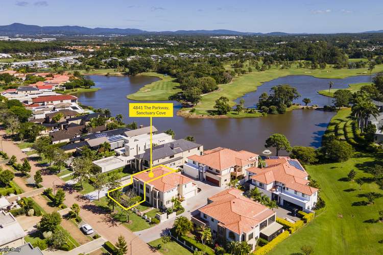 Second view of Homely townhouse listing, 4841 The Parkway, Sanctuary Cove QLD 4212