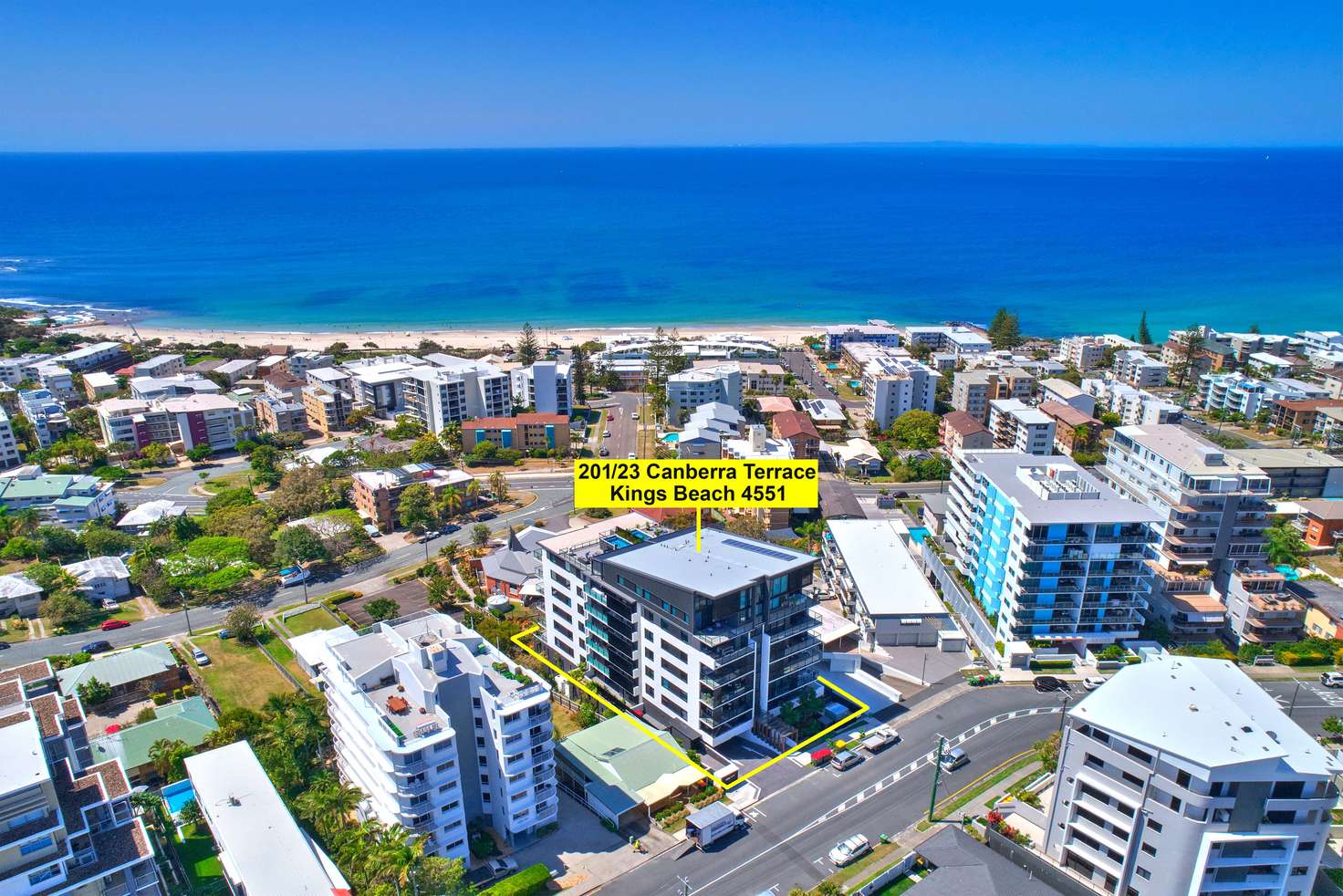 Main view of Homely apartment listing, Unit 201/23 Canberra Terrace, Kings Beach QLD 4551