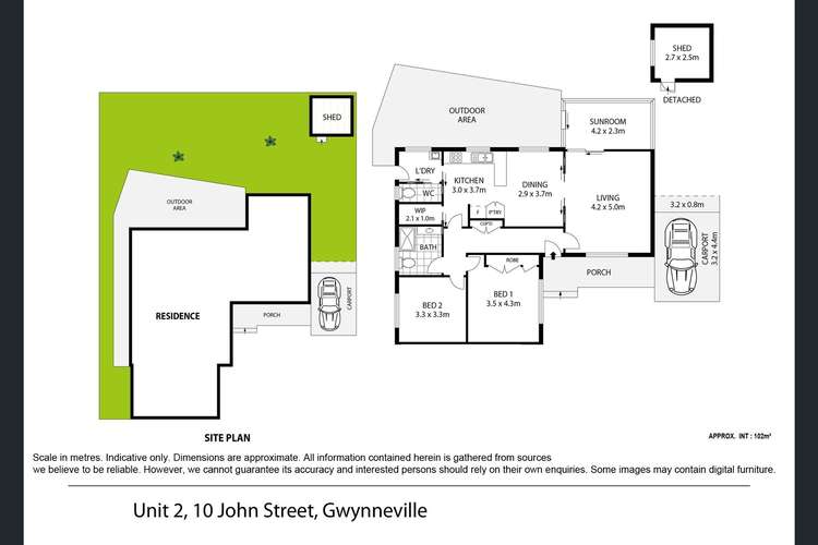 Second view of Homely villa listing, 2/10 John Street, Gwynneville NSW 2500