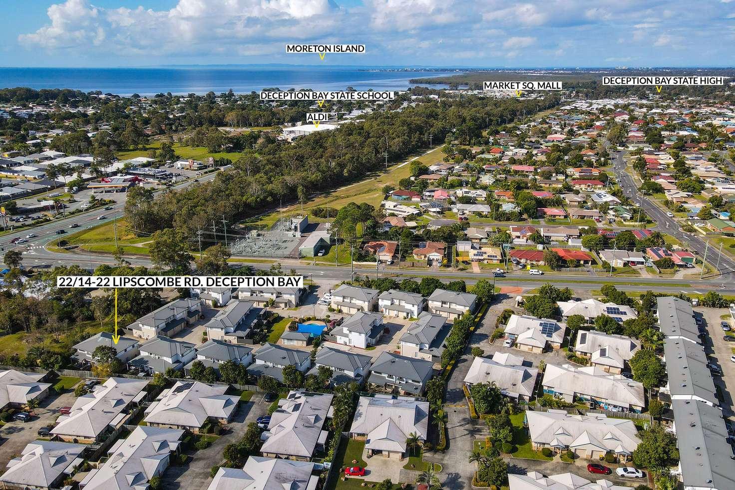 Main view of Homely townhouse listing, 22/14-22 Lipscombe Road, Deception Bay QLD 4508