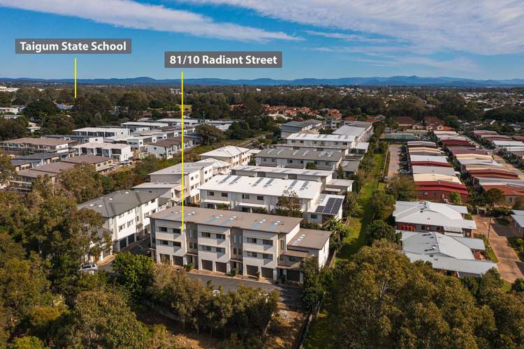 Main view of Homely townhouse listing, 81/10 Radiant Street, Taigum QLD 4018