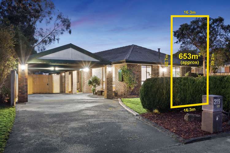 Main view of Homely house listing, 219 Dandelion Drive, Rowville VIC 3178