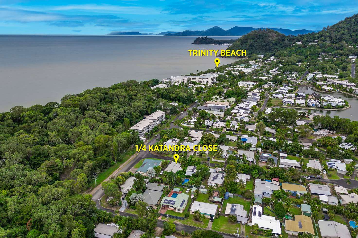 Main view of Homely semiDetached listing, 1/4 Katandra Close, Trinity Beach QLD 4879