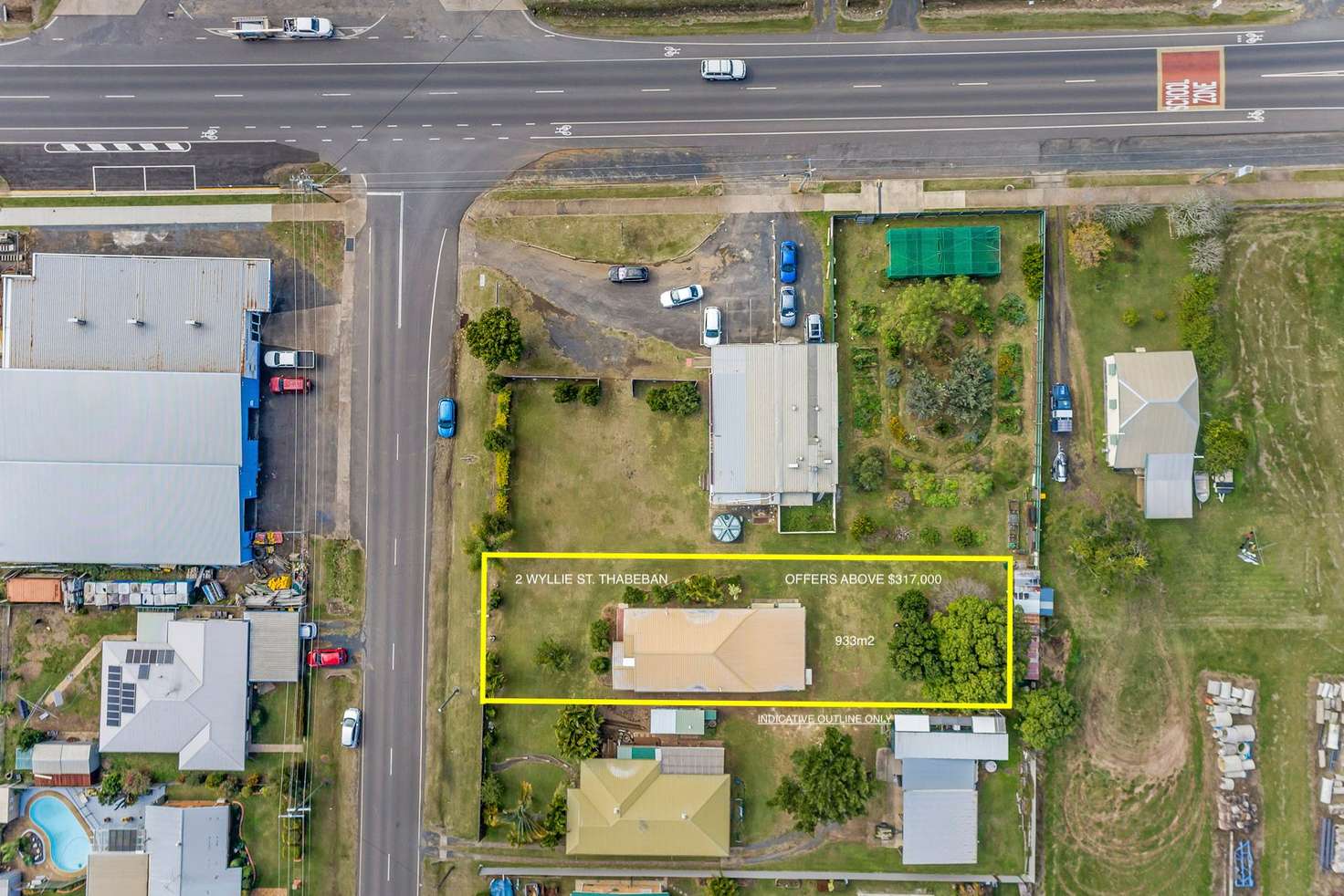 Main view of Homely house listing, 2 Wyllie Street, Thabeban QLD 4670