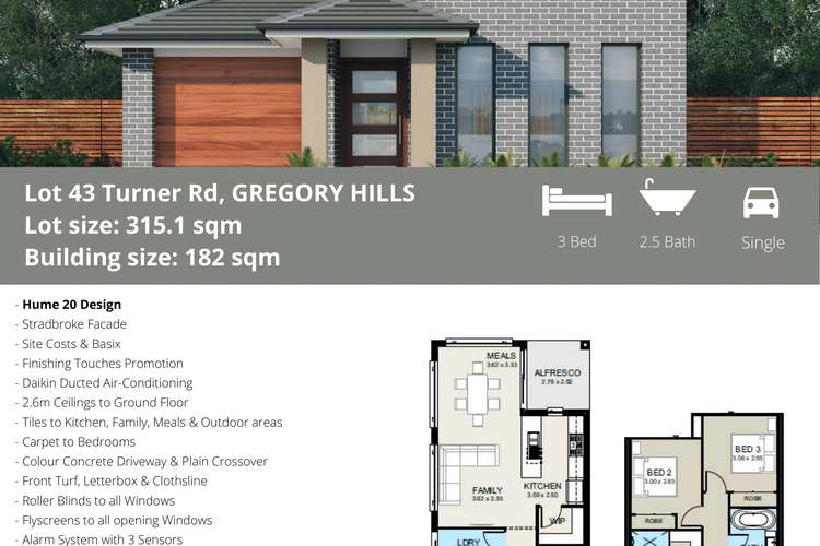 Hume - 20/Lot 43 Turner Road, Gregory Hills NSW 2557