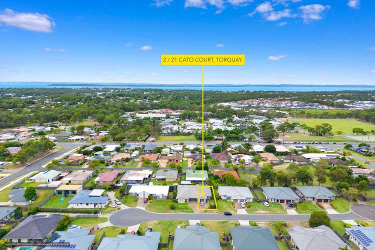 Main view of Homely house listing, 2/21 Cato Court, Torquay QLD 4655