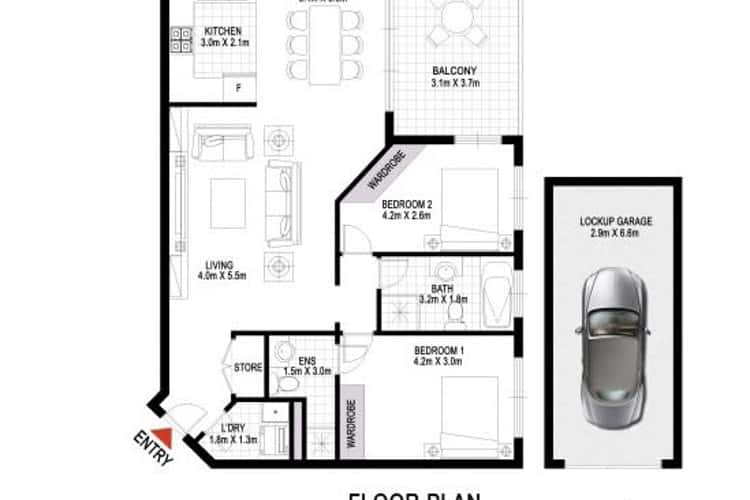 Second view of Homely unit listing, 39/35-37 Harrow Road, Auburn NSW 2144