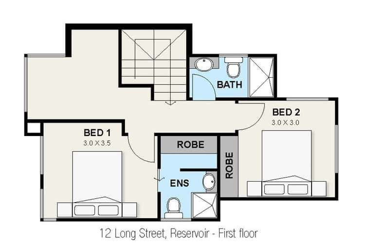 Seventh view of Homely townhouse listing, 8 Long Street, Reservoir VIC 3073