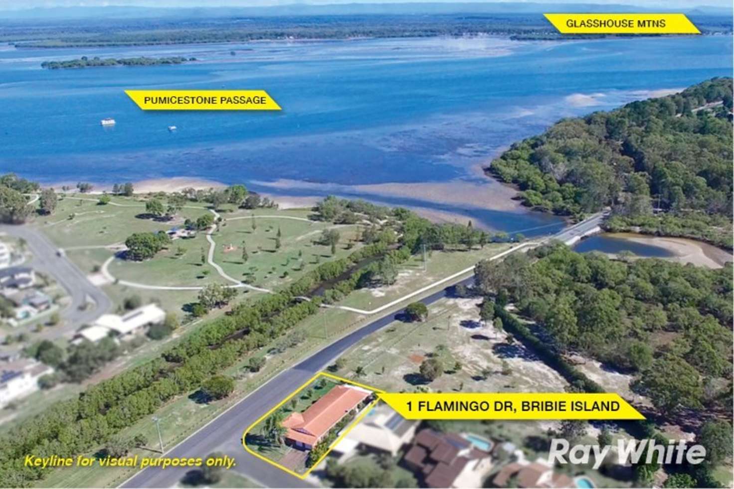 Main view of Homely house listing, 1 Flamingo Drive, Banksia Beach QLD 4507