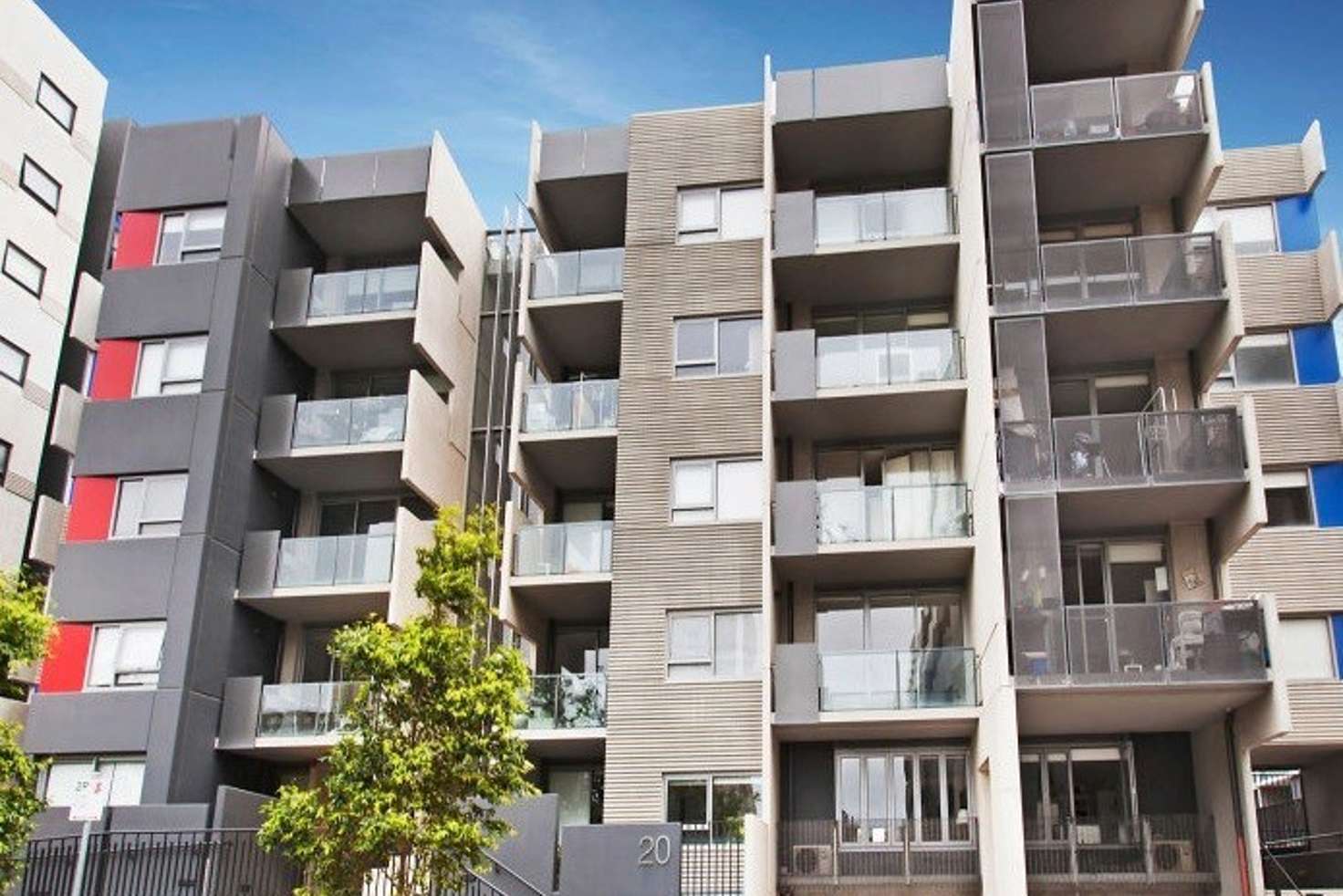 Main view of Homely apartment listing, 203/20 Reeves St,, Carlton VIC 3053