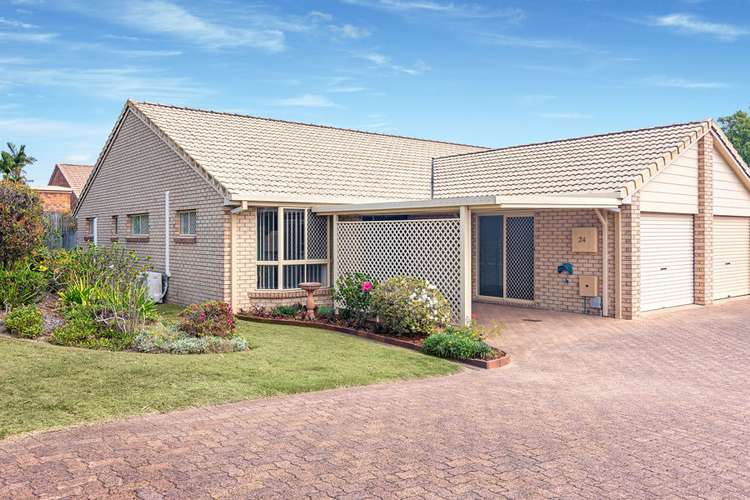 Main view of Homely townhouse listing, 24/100 Meadowlands Road, Carina QLD 4152