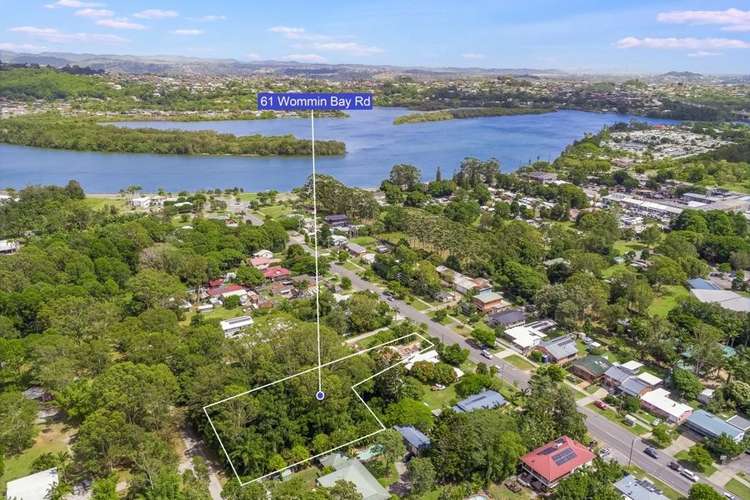 Main view of Homely acreageSemiRural listing, 61 Wommin Bay Road, Chinderah NSW 2487