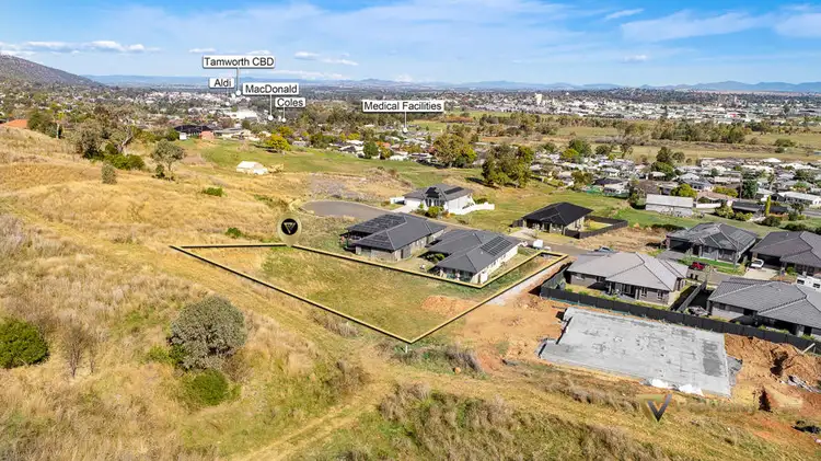 Third view of Homely land listing, 17 Conway Close North, Tamworth NSW 2340