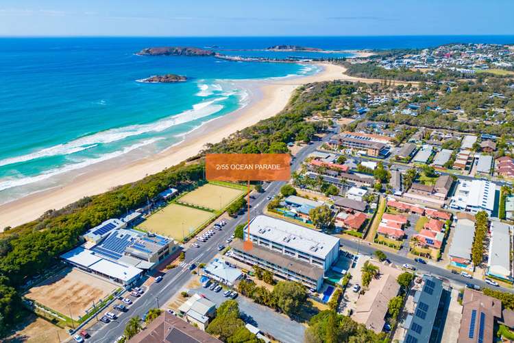 Main view of Homely apartment listing, 2/55 Ocean Parade, Coffs Harbour NSW 2450