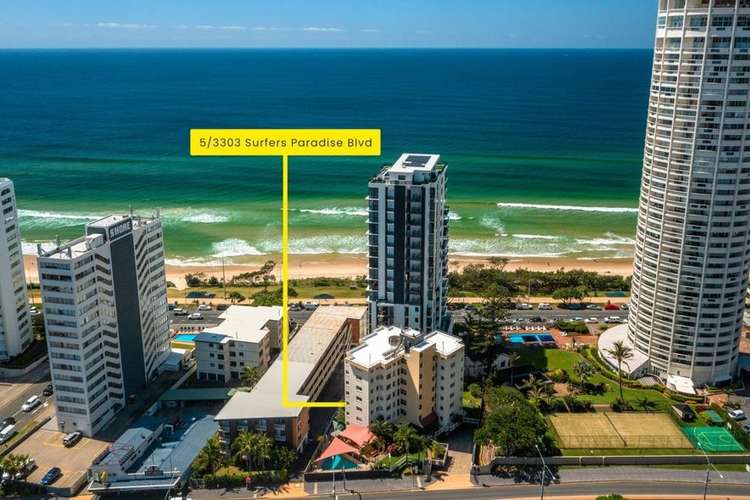 Main view of Homely unit listing, 5/3303 Surfers Paradise Boulevard, Surfers Paradise QLD 4217