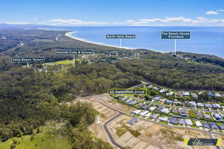Main view of Homely residentialLand listing, 32 SWORDFISH DRIVE, Valla Beach NSW 2448