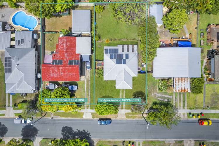 Main view of Homely house listing, 15 & 17 Apex Avenue, Kippa-Ring QLD 4021