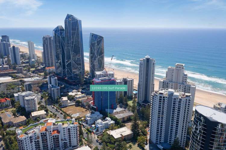 Main view of Homely apartment listing, 12/193-195 Surf Parade, Surfers Paradise QLD 4217