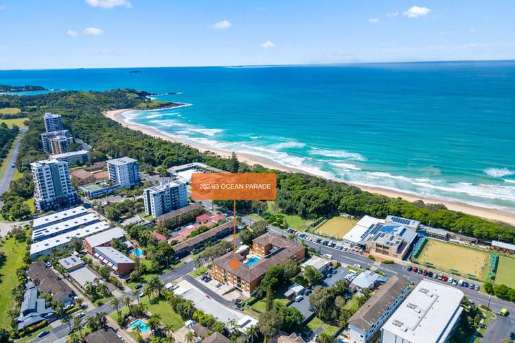 Main view of Homely unit listing, 203/63 Ocean Parade, Coffs Harbour NSW 2450
