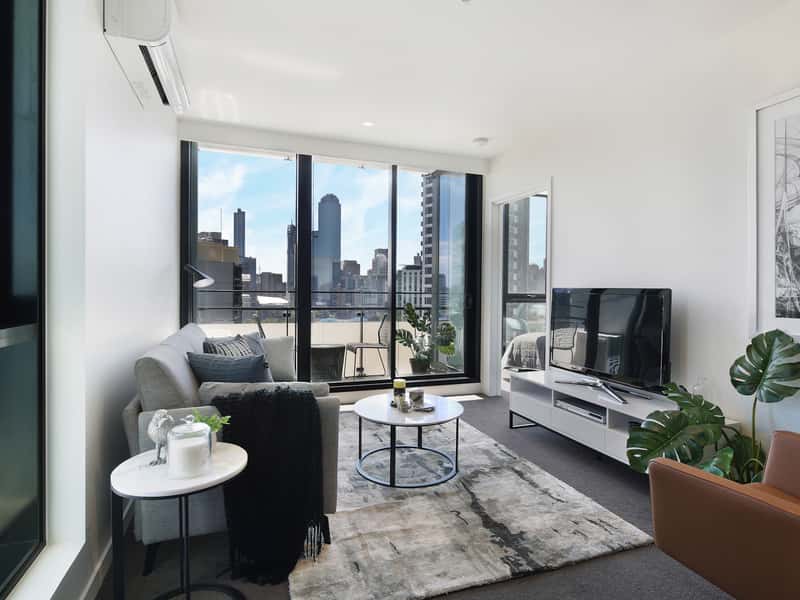 Main view of Homely apartment listing, 1811/45 Clarke Street, (1811/263 City), Southbank VIC 3006