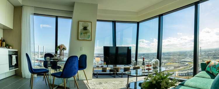 Second view of Homely apartment listing, 3206/8 Pearl River Road, Docklands VIC 3008
