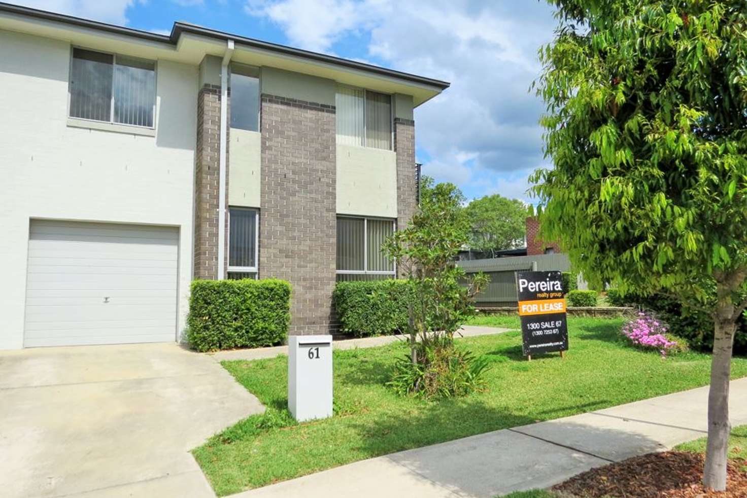 Main view of Homely semiDetached listing, 61 Northampton Drive, Glenfield NSW 2167