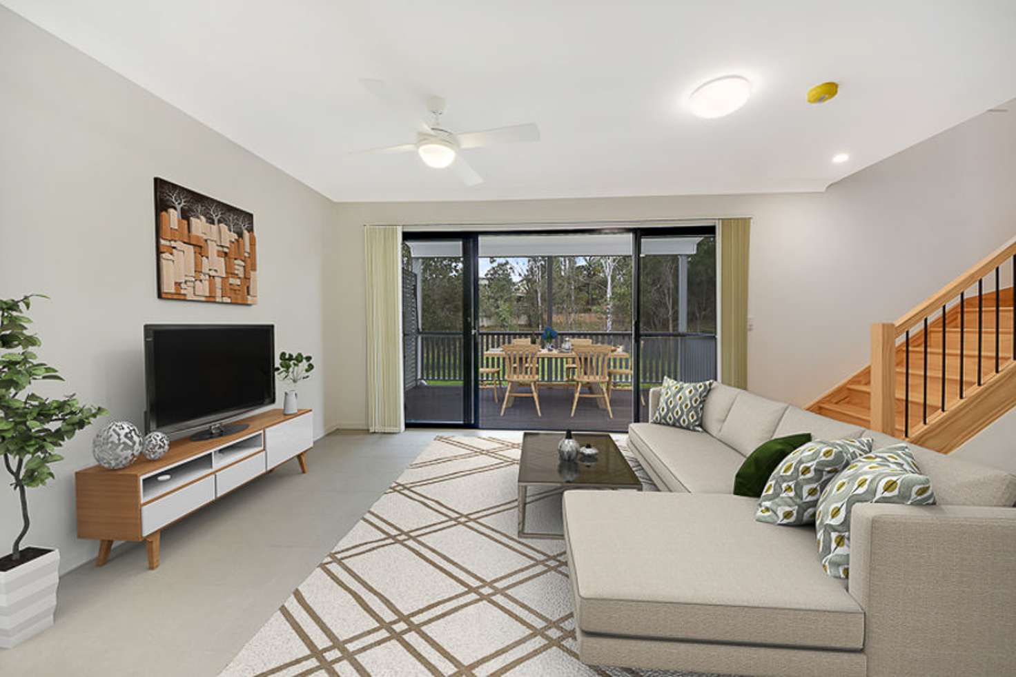 Main view of Homely townhouse listing, 25/104 Queens Road, Everton Park QLD 4053