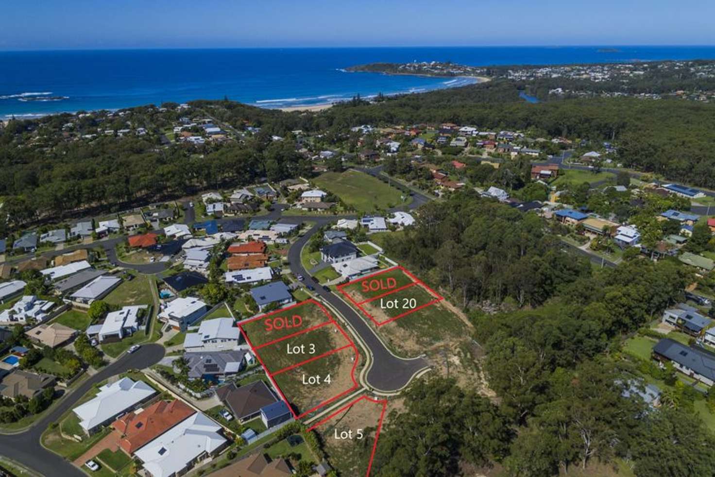 Main view of Homely residentialLand listing, Lot 4 of Lot 26 Yachtsman Drive, Safety Beach NSW 2456