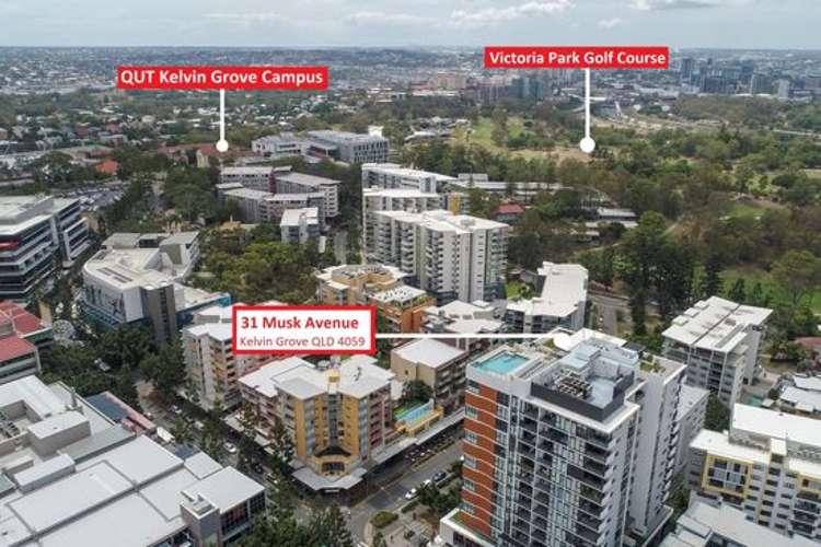 Fifth view of Homely apartment listing, 1005/31 Musk Avenue, Kelvin Grove QLD 4059