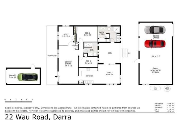 Second view of Homely house listing, 22 WAU ROAD, Darra QLD 4076