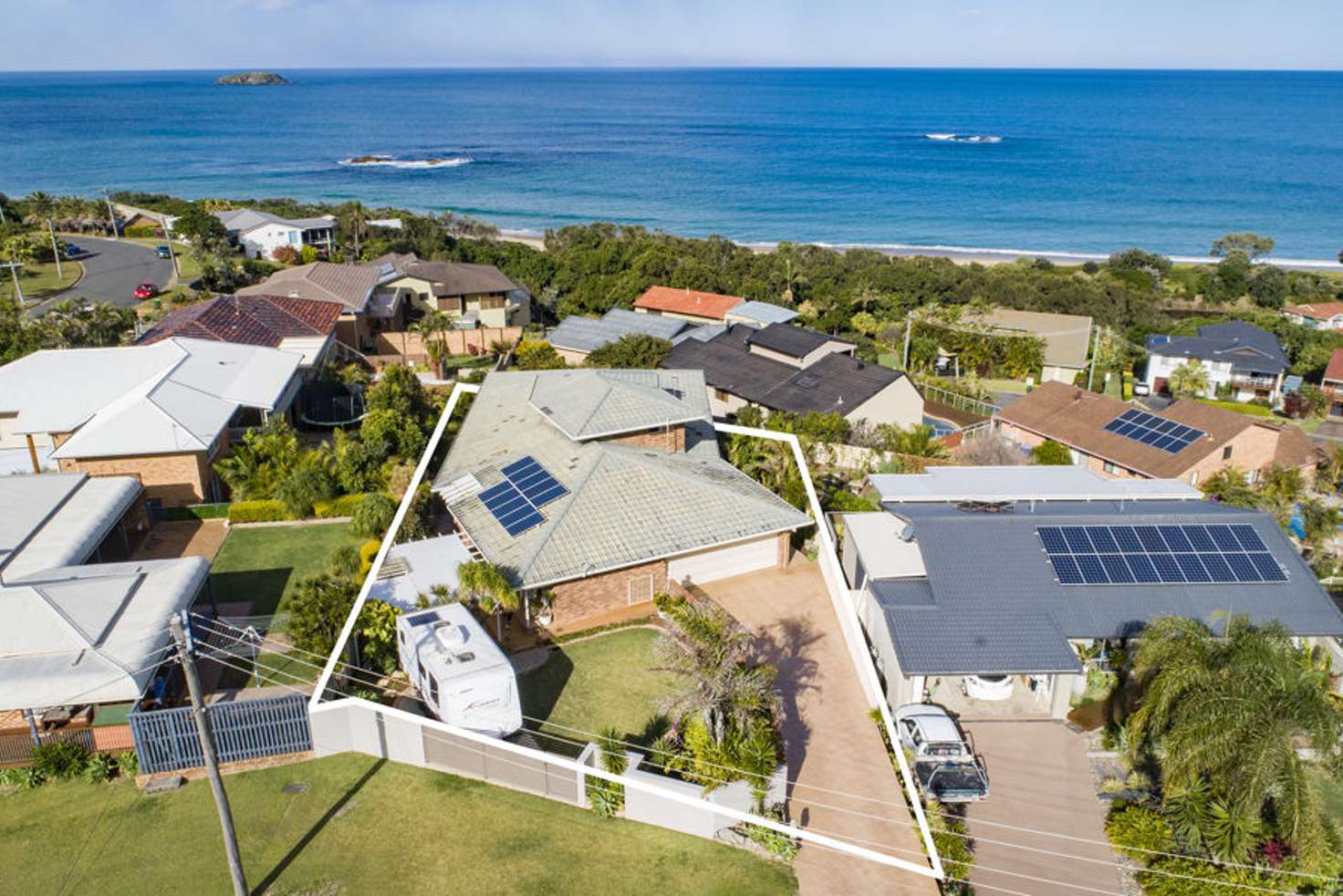 Main view of Homely house listing, 23 Warrawee Street, Sapphire Beach NSW 2450