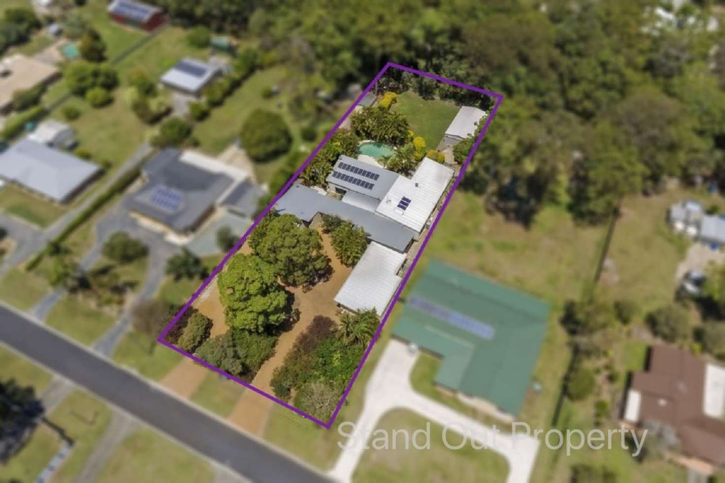 Main view of Homely acreageSemiRural listing, 23-25 Triton Court, Ningi QLD 4511