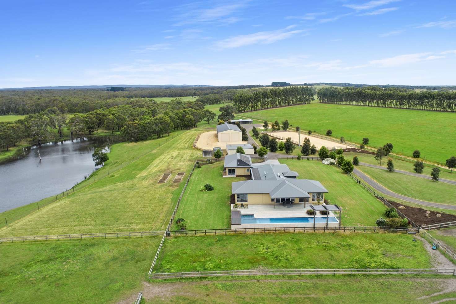 Main view of Homely acreageSemiRural listing, 155 Crafters Road, Gherang VIC 3240