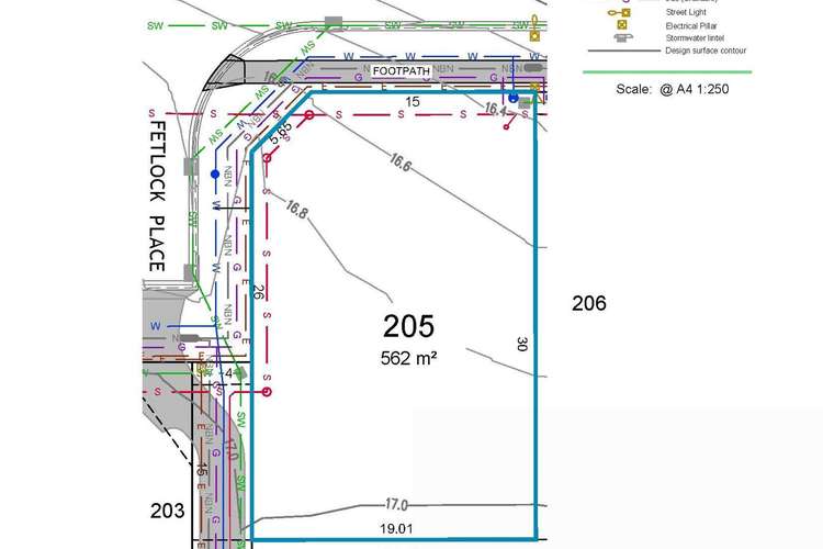 Main view of Homely residentialLand listing, Lot 205 Figtree Boulevard, Wadalba NSW 2259