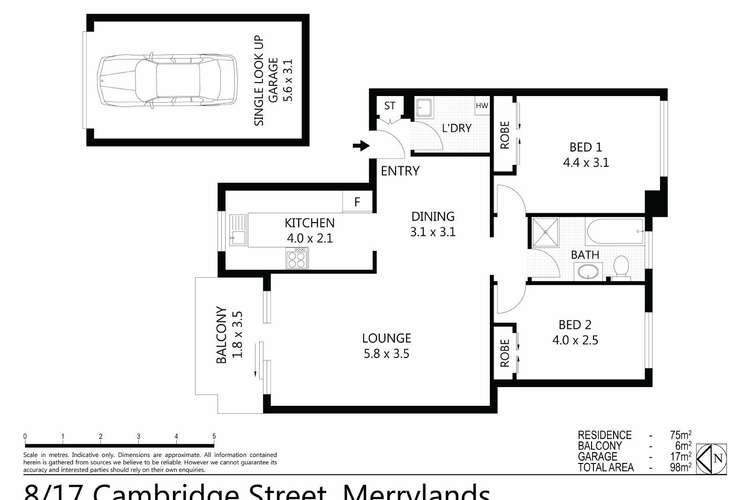 Fifth view of Homely unit listing, 08/17 Cambridge Street, Merrylands NSW 2160