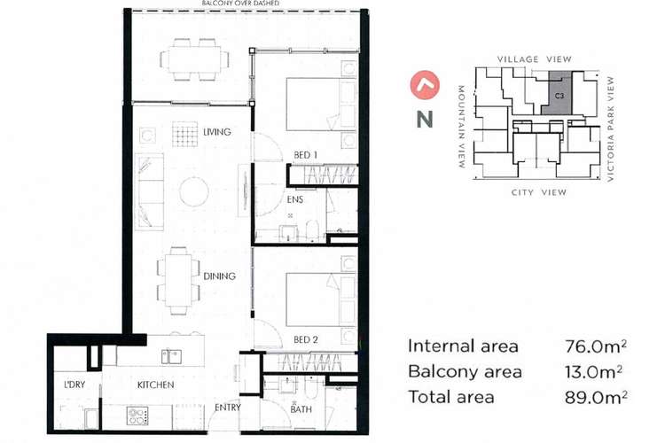 Third view of Homely apartment listing, 1301/31 Musk Avenue, Kelvin Grove QLD 4059