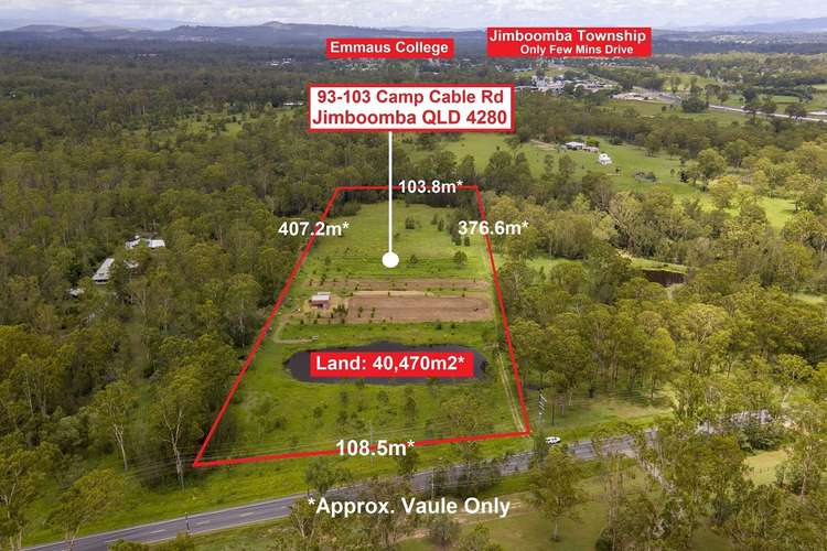 Second view of Homely residentialLand listing, 93-103 Camp Cable Road, Jimboomba QLD 4280